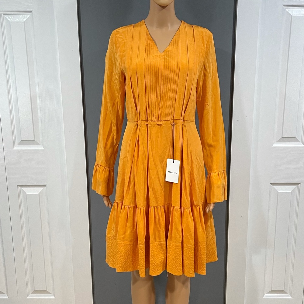 Steffen Schraut Mustard Dress